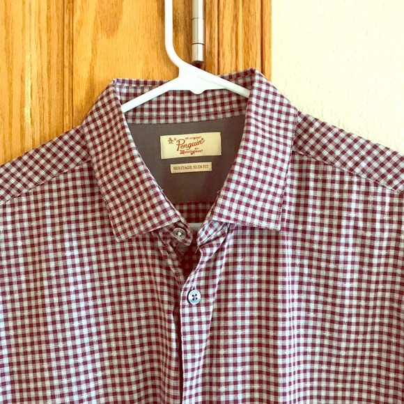 Penguin Long sleeve button up shirt - Picture 1 of 6